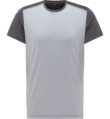 Haglofs Men's L.I.M Tech Tee - XL - Concrete / Magnetite product image