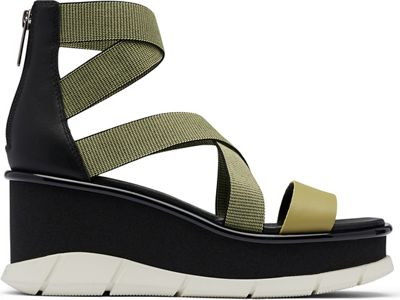 Sorel Women's Joanie III Sport Strap Sandal - 7 - Olive Shade / Black product image