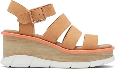 Sorel Women's Joanie III Ankle Strap Sandal - 9.5 - Faded Spark / White product image