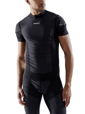 Craft Sportswear Men's Active Extreme X Wind SS Top - Large - Black / Granite product image