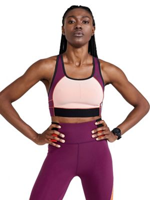 Craft Sportswear Women's PRO Charge Blocked Sport Top - Medium - Burgundy / Bleikur product image