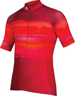 Endura Men's Virtual Texture SS Jersey - XL - Red product image