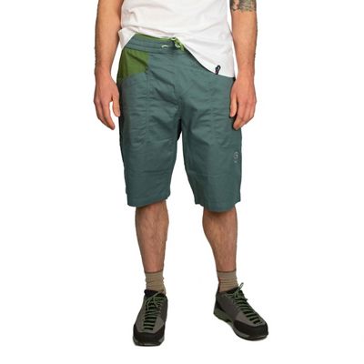 La Sportiva Men's Bleauser 12 Inch Short - XL - Pine / Kale product image