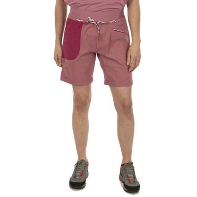 La Sportiva Women's Mantra 8 Inch Short - Large - Blush / Red Plum product image