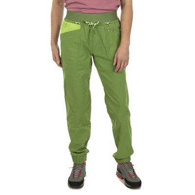 La Sportiva Women's Mantra Pant - XL - Kale / Lime Green product image
