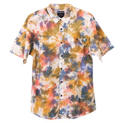 KAVU Men's Excellent Adventure Shirt - Small - Blazed Bronze product image
