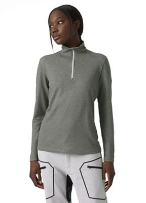 Helly Hansen Women's Inshore 1/2 Zip Pullover - Small - Grey Melange product image