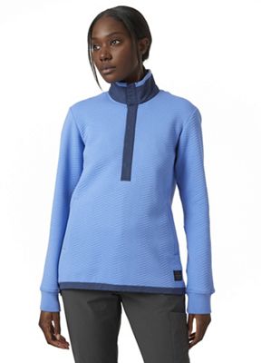 Helly Hansen Women's Lillo Snap Pullover - Small - Skagen Blue product image