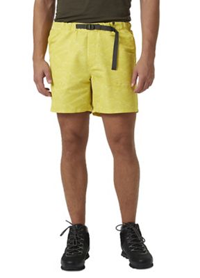 Helly Hansen Men's Solen 6 Inch Printed Recycled Watershort - Large - Warm Olive Fjord Waves Print product image