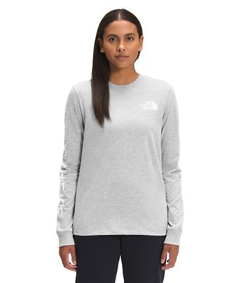 The North Face Women's Brand Proud LS Tee - XL - TNF Light Grey Heather product image