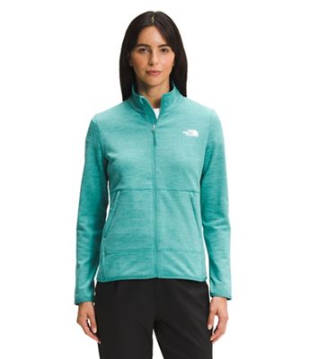 The North Face Women's Canyonlands Full Zip Jacket - Small - Porcelain Green Heather product image