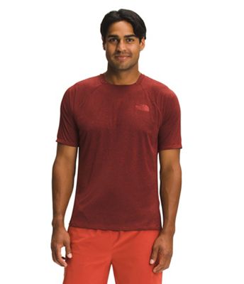The North Face Men's EA Big Pine SS Crew - Small - Tandoori Spice Red Heather product image