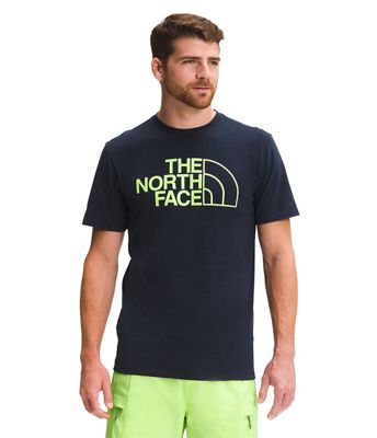 The North Face Men's Half Dome SS Tee - XL - Aviator Navy / Sharp Green product image
