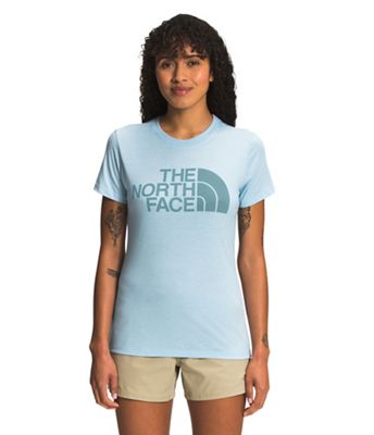 The North Face Women's Half Dome Tri-Blend SS Tee - Medium - Beta Blue Heather product image