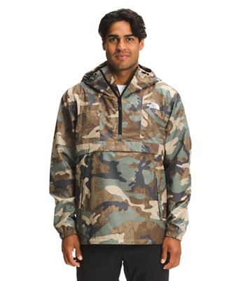 UPC 196011000389 product image for The North Face Men's Printed Antora Anorak - Small - Kelp Tan TNF Camo Print | upcitemdb.com