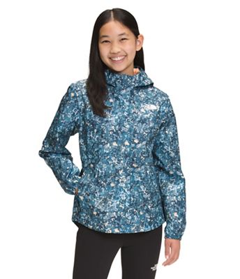 The North Face Girls' Printed Antora Rain Jacket - XS - Apricot Ice Lichen Print product image
