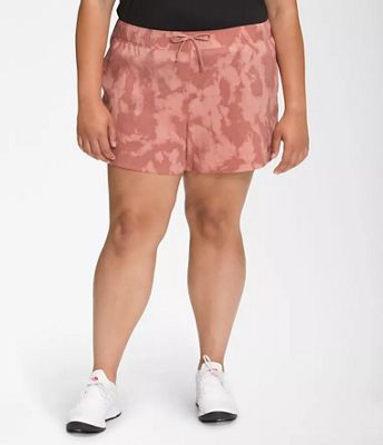 The North Face Women's Printed Class V 4 Inch Short - Medium - Rose Dawn Retro Dye Print product image