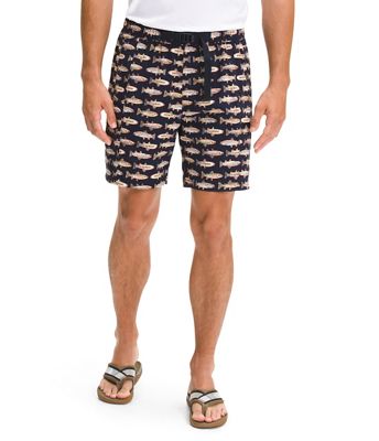 The North Face Men's Printed Class V Belted Short - Medium Regular - Aviator Navy Fly Reel Print product image