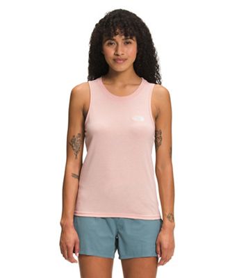 The North Face Women's Simple Logo Tri-Blend Tank - Large - Evening Sand Pink Heather product image
