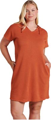 Toad & Co Women's Epiq Hooded SS Dress - XS - Rust product image