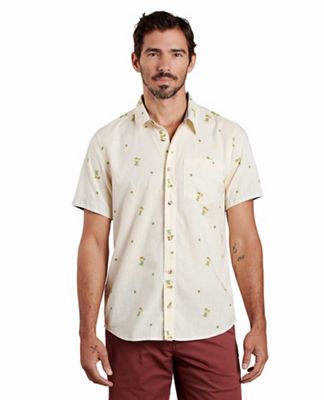 Toad & Co Men's Fletch SS Shirt - Small - Salt Happy Hour Print product image