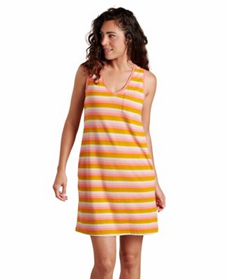 Toad & Co Women's Grom Tank Dress - Medium - Begonia Ombre Stripe product image