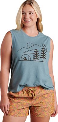 Toad & Co Women's Hemp Daily Tank - Large - Blue Slate product image