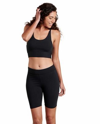 Toad & Co Women's Terrane Long Line Bralette - Small - Black product image