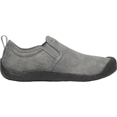 KEEN Women's Howser Canvas Slip-On Shoe - 7.5 - Grey / Black product image
