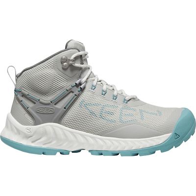 KEEN Women's NXIS Evo Mid Waterproof Shoe - 10 - Vapor / Porcelain product image