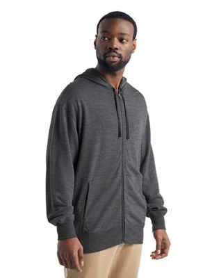Icebreaker Men's Dalston Terry LS Zip Hoodie - XL - Gritstone Heather product image