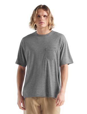 Icebreaker Men's Granary SS Pocket Tee - XL - Metro Heather product image