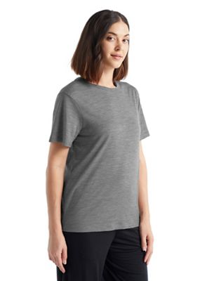 Icebreaker Women's Granary SS Tee - Small - Metro Heather product image