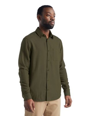 Icebreaker Men's Steveston LS Shirt - Large - Loden product image