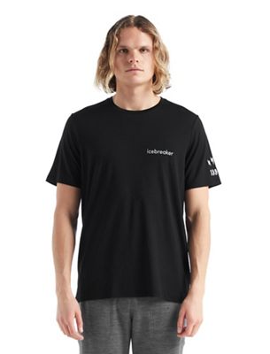 Icebreaker Men's Tech Lite II SS Tee - Sheeperds Cycle Club - Large - Black product image