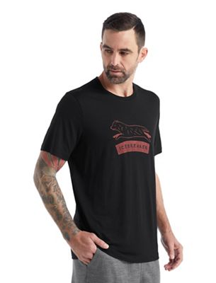 Icebreaker Men's Tech Lite II SS Tee - Sheep Dog - Medium - Black product image