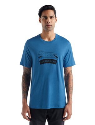 Icebreaker Men's Tech Lite II SS Tee - Sheep Dog - Medium - Azul product image