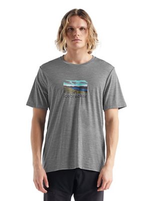 Icebreaker Men's Tech Lite II SS Tee - Trailhead - Small - Metro Heather product image