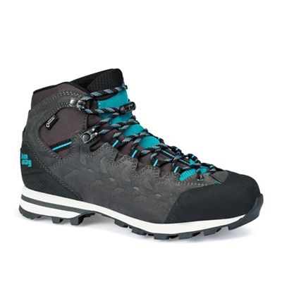 Hanwag Women's Makra Light GTX Boot - 8.5 - Asphalt / Bluegreen product image