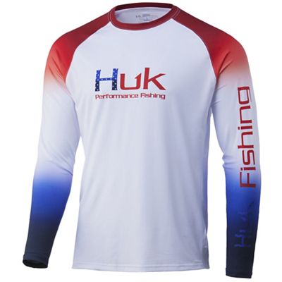 Huk Men's Flare Double Header Top - Medium - Americana product image