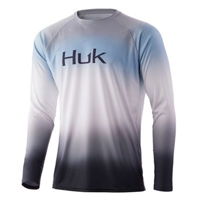 Huk Men's Flare Fade Pursuit - Large - Overcast Grey product image