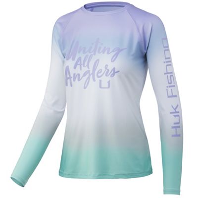 Huk Women's Flare Fade Pursuit - Medium - Lavender product image