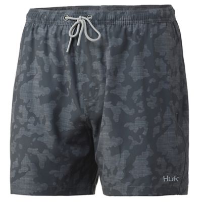 Huk Men's Pursuit Running Lakes Volley 5.5 Inch Short - XL - Volcanic Ash product image