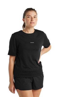 Icebreaker Women's ZoneKnit SS Tee - Large - Black product image