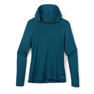 Smartwool Women's Merino Sport 120 Hoodie - Medium - Twilight Blue product image