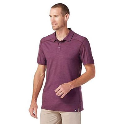 Smartwool Men's Merino Sport 150 Polo - XL - Argyle Purple Heather product image