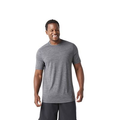 Smartwool Men's Merino Sport 150 Tech Tee - XL - Medium Grey Heather product image