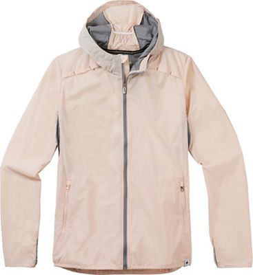Smartwool Women's Merino Sport Ultra Light Hoodie - Medium - Peach Whip product image