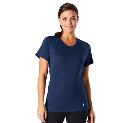 Smartwool Women's Merino 150 Plant-Based Dye Baselayer SS Top - XL - Indigo Blue product image