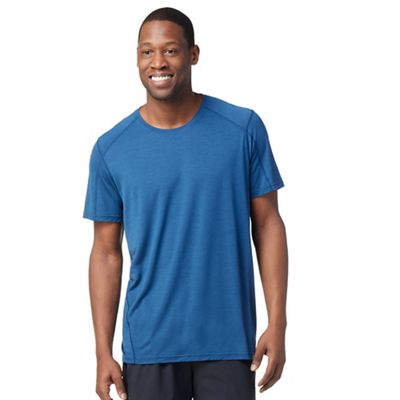 UPC 196010003923 product image for Smartwool Men's Merino Sport 120 Mountain Biking SS Tee - Large - Dark Denim | upcitemdb.com